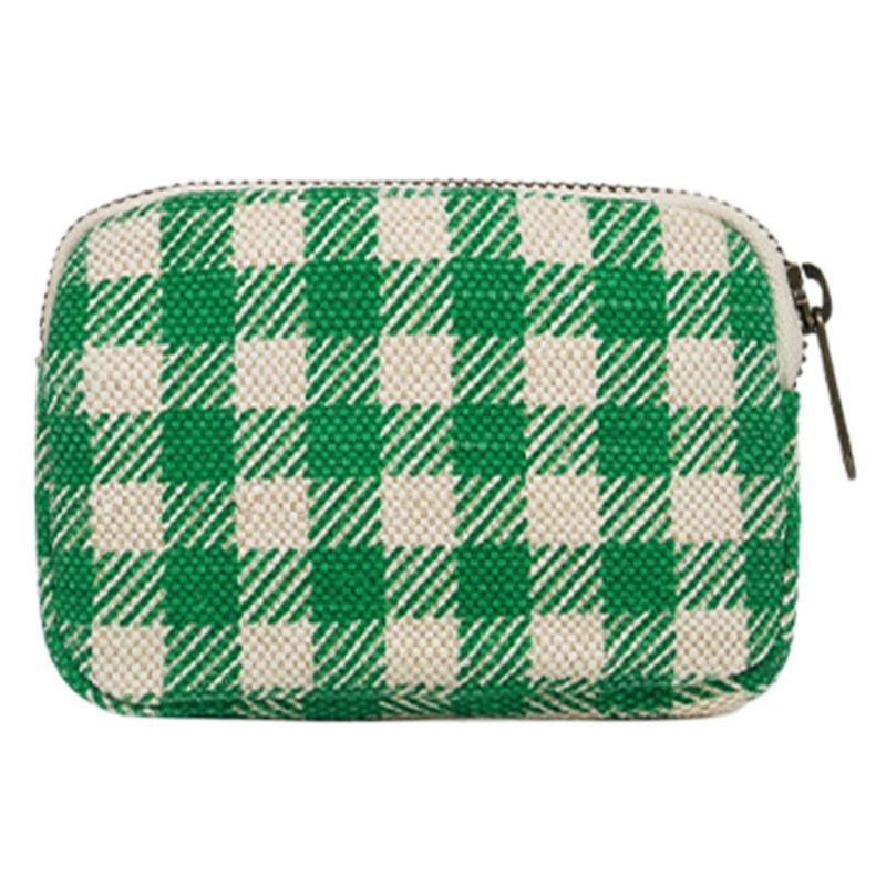 Porte-monnaie Lili Vichy Vert Hindbag Produit 3