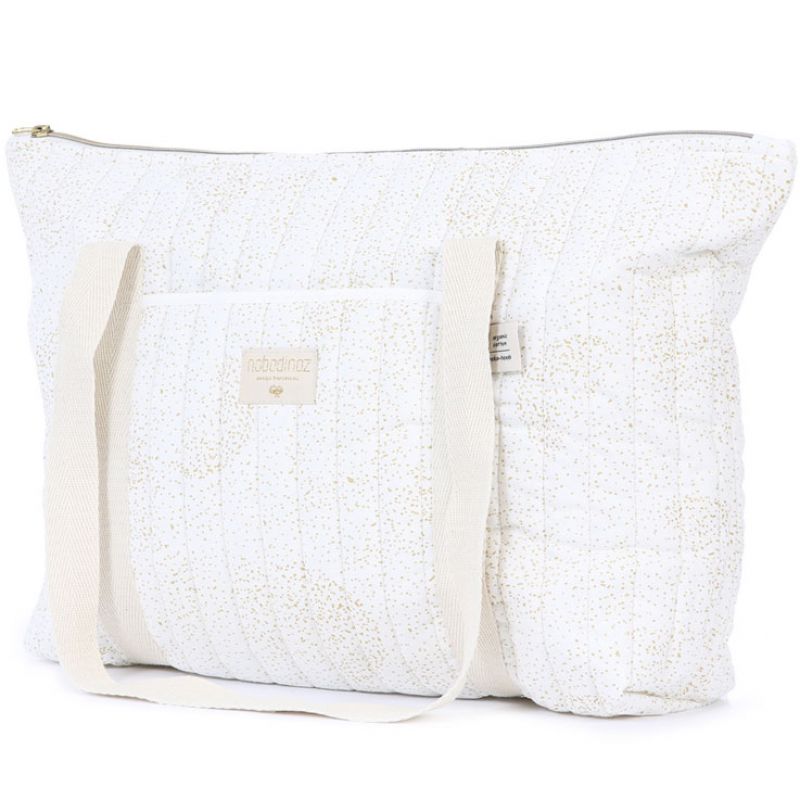 Sac à langer Paris Gold bubble White Nobodinoz