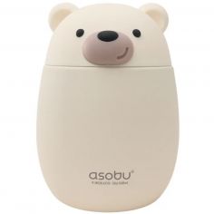 Boîte repas isotherme Bestie Ours Blanc (600 ml) - Asobu