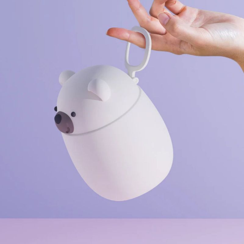 Boîte repas isotherme Bestie Ours Blanc (600 ml) Asobu Ambiance 5