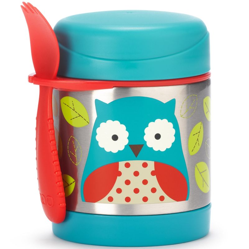 Thermos alimentaire Zoo hibou bleu (325 ml) Skip Hop