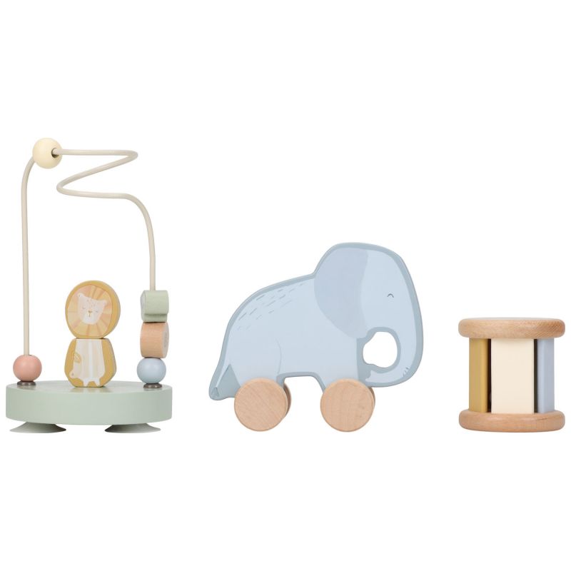 Coffret 3 jeux d'éveil en bois Safari Friends Little Dutch Produit 5