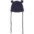 Bonnet en tricot bleu marine (tour de tête : 39 cm) - Absorba Bonnet en tricot bleu marine (tour de tête : 39 cm) - Absorba