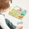 Puzzle tactile en bois Ferme (5 pièces) Janod Ambiance 2