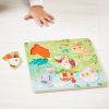 Puzzle tactile en bois Ferme (5 pièces) Janod Ambiance 6