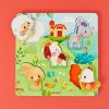 Puzzle tactile en bois Ferme (5 pièces) Janod Ambiance 7
