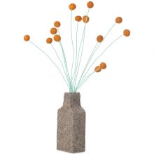Vase de fleurs en feutre Drumsticks  par Kids Depot