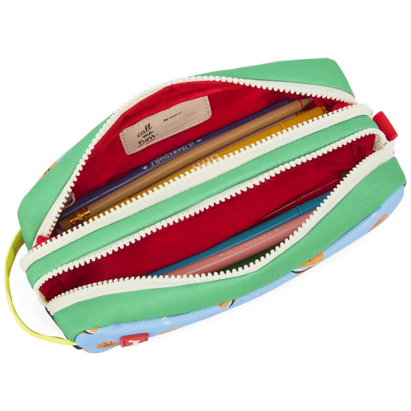 Trousse double compartiment Bball Crew Hello Hossy Produit ouvert 4
