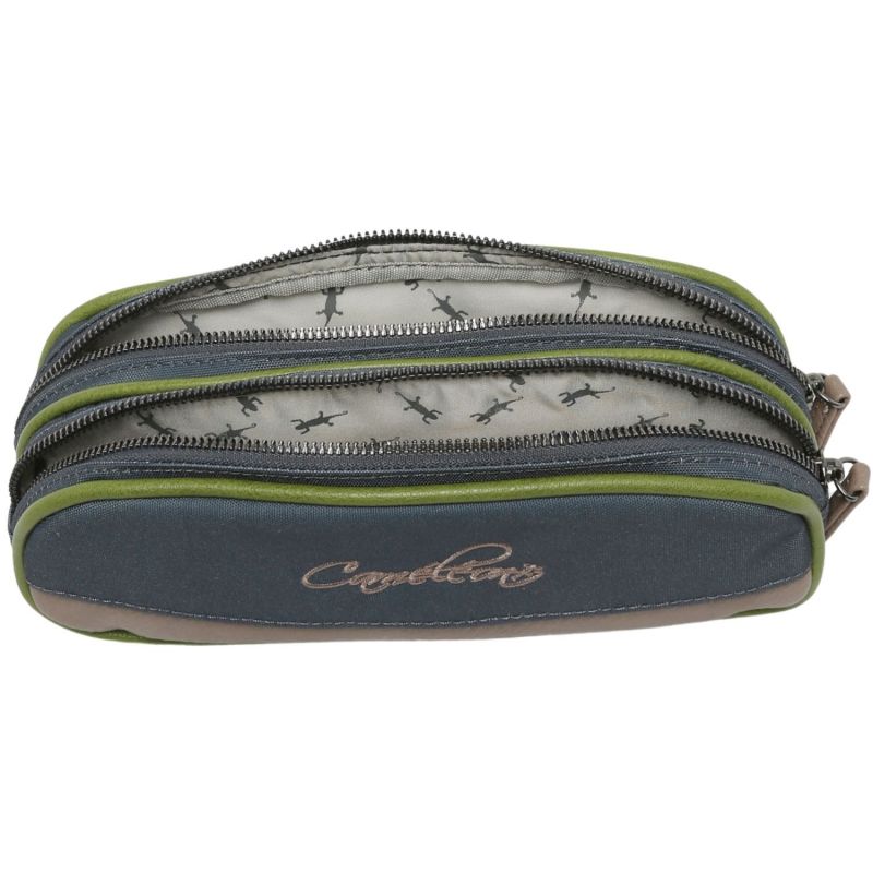 Trousse 2 compartiments Grey Camouflage Caméléon Produit ouvert 3