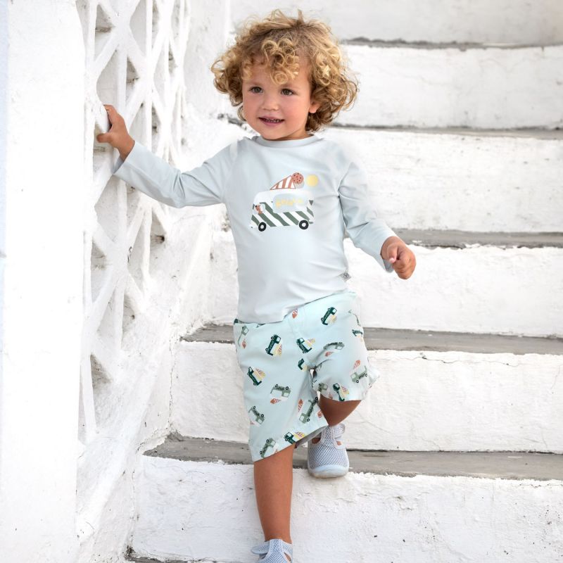 T-shirt anti-UV manches longues Camion de glace (7-12 mois) Lässig Ambiance 5