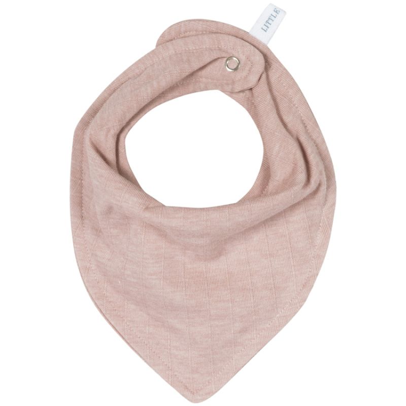 Bavoir bandana Pure pink Little Dutch