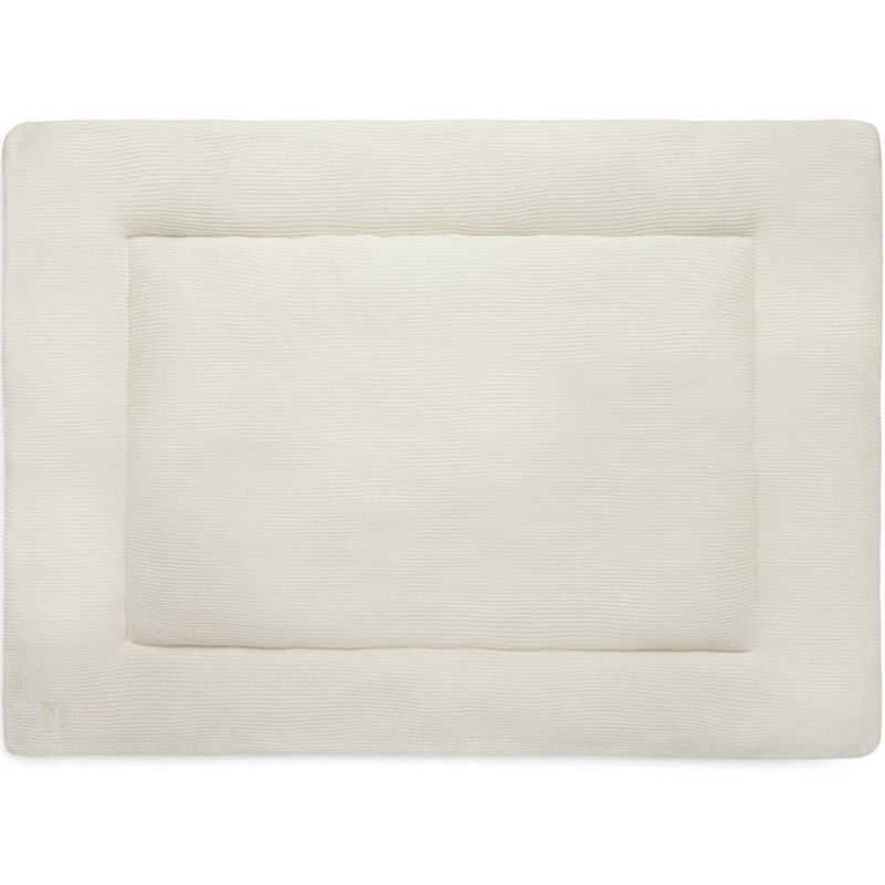 Tapis de parc Basic Knit Ivory (75 x 95 cm) Jollein
