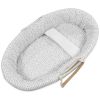 Habillage couffin Moïse Little Bloom Fleurs Gris TOG 2,5 Pasito a pasito Produit 1