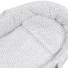 Habillage couffin Moïse Little Bloom Fleurs Gris TOG 2,5 Pasito a pasito Produit 4