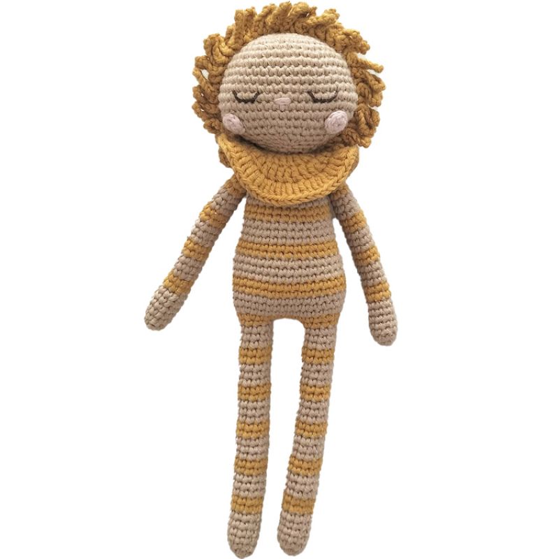 Peluche souple Lenni le lion (24 cm) Patti Oslo
