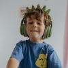 Casque Audio Bluetooth KIDYEARS Dino oreilles aimantées KIDYWOLF Ambiance 8