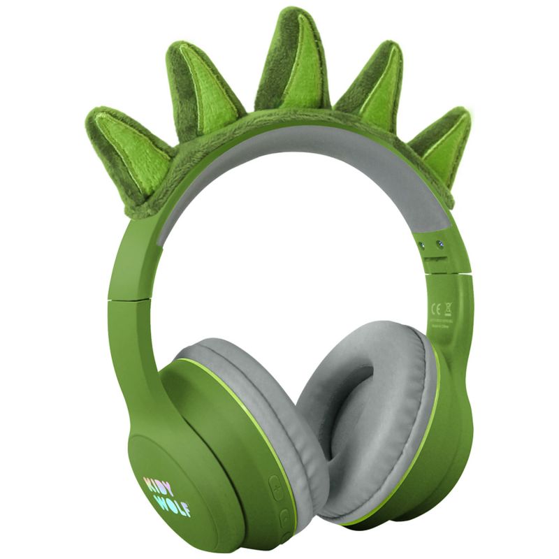 Casque Audio Bluetooth KIDYEARS Dino oreilles aimantées KIDYWOLF Produit 1