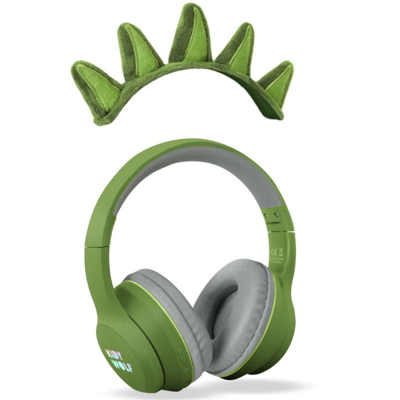 Casque Audio Bluetooth KIDYEARS Dino oreilles aimantées KIDYWOLF Produit 3