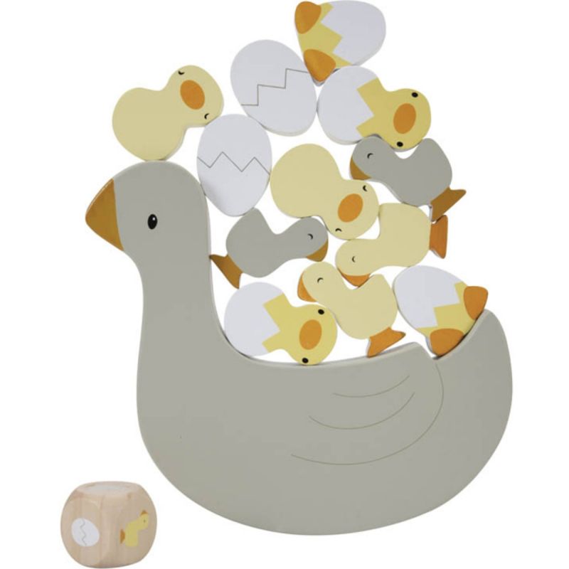 Jeu d'équilibre oie en bois Little Goose Little Dutch