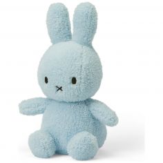 Peluche Miffy Terry Bleu Pastel (23 cm) - Bon Ton Toys