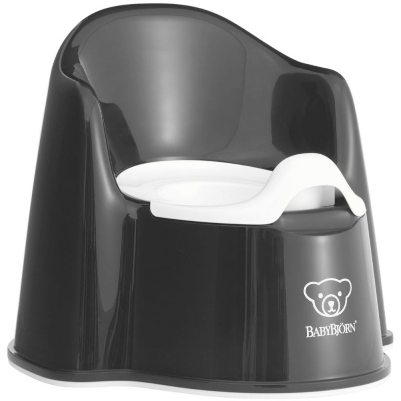 Pot bébé fauteuil noir et blanc BabyBjörn