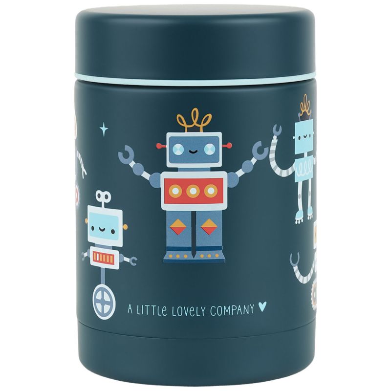 Boîte à repas isotherme Robots (0,3 L) A Little Lovely Company Produit 2
