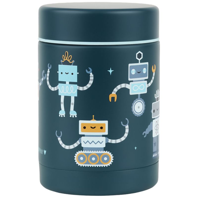 Boîte à repas isotherme Robots (0,3 L) A Little Lovely Company Produit 4