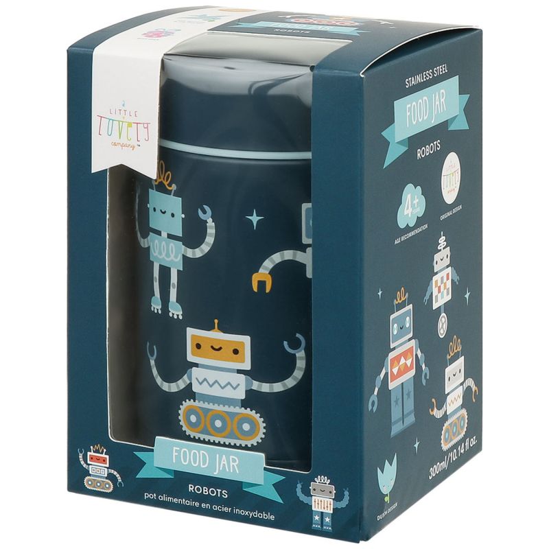 Boîte à repas isotherme Robots A Little Lovely Company Packaging 9