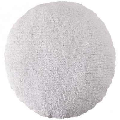 Coussin rond blanc (45 cm) Lorena Canals