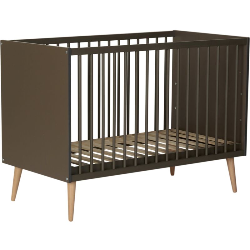 Lit bébé à barreaux Cocoon Moss (120 x 60 cm) Quax