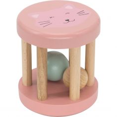 Hochet roulant en bois Mrs. Cat - Trixie