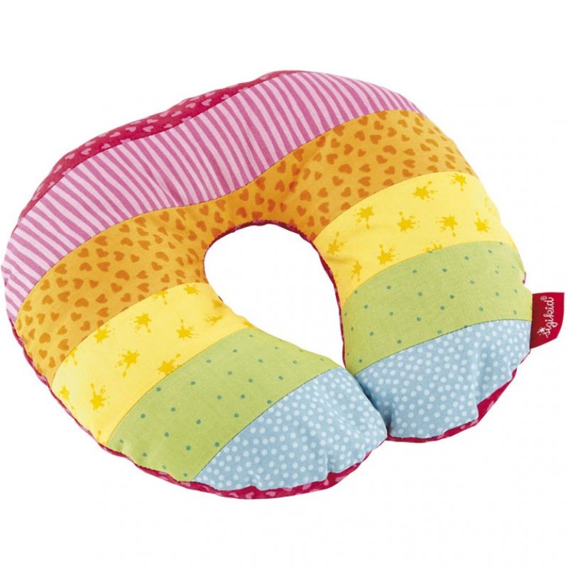Oreiller de voyage Rainbow Rabbit Sigikid