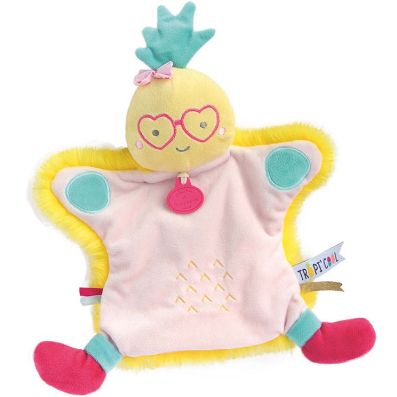 Marionnette Ananas Tropi'cool Doudou et Compagnie