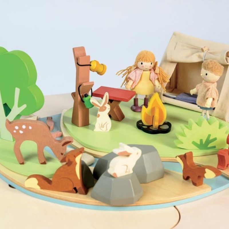 Set Camping Tender Leaf Ambiance 3