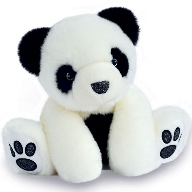 Peluche panda So Chic blanc (17 cm) Histoire d'Ours