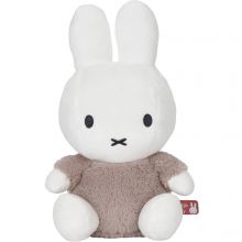 Peluche Miffy fluffy taupe (25 cm)  par Pioupiou et Merveilles