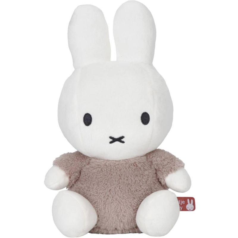 Peluche Miffy fluffy taupe (25 cm) Pioupiou et Merveilles