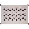 Tapis de laine Kilim noeuds graphiques (110 x 160 cm) - AFKliving