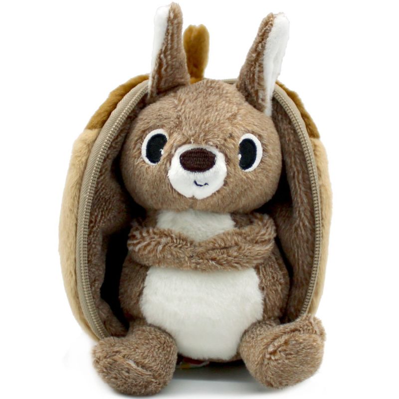 Peluche Les Flipetz Noiset l'Ecureuil-Gland Les Déglingos Produit 1