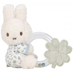Anneau hochet Miffy Lucky Leaves - Little Dutch