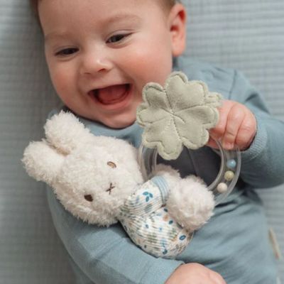 Anneau hochet Miffy Lucky Leaves