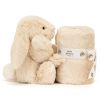 Doudou plat Bashful Luxe Lapin Willow Jellycat Produit 4