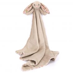 Couverture bébé Lapin en fleurs Beige (70 cm)