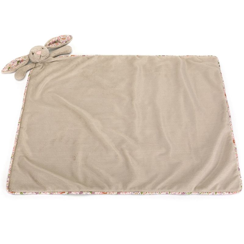 Couverture bébé Lapin en fleurs Beige (70 cm) Jellycat Produit 6
