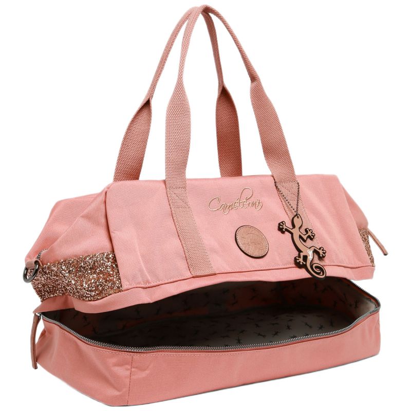 Sac de sport Glossy Pink Caméléon Produit ouvert 6