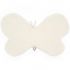 Bavoir d'épaule Butterfly Ivory Powder - Babyshower