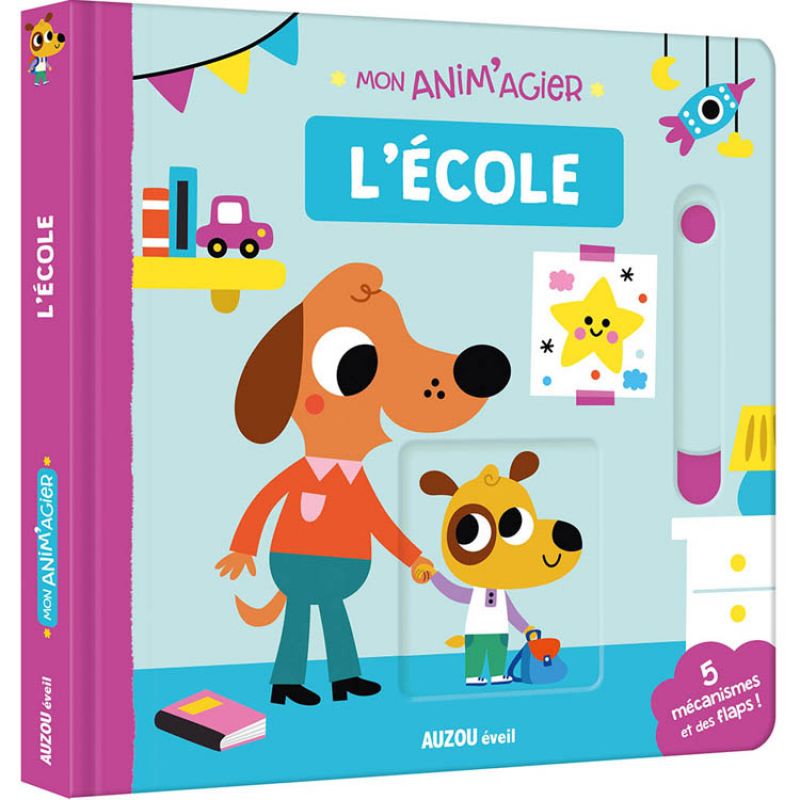 Mon anim'agier L'école - Reconditionné Auzou Editions