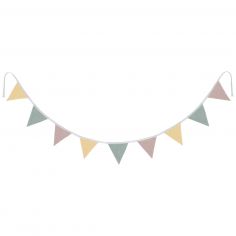 Guirlande de fanions en coton (250 cm) - Kindsgut