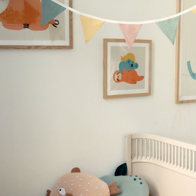 Guirlande de fanions en coton (250 cm) Kindsgut Ambiance 7