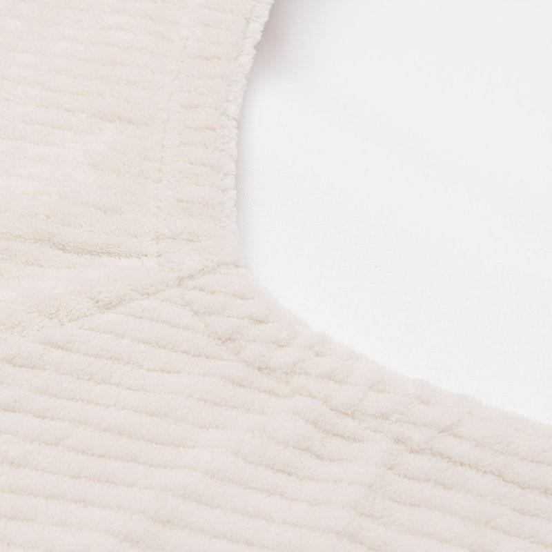Housse matelas à langer Cloudy Rib Oatmeal (50 x 70 cm) Jollein Produit 5
